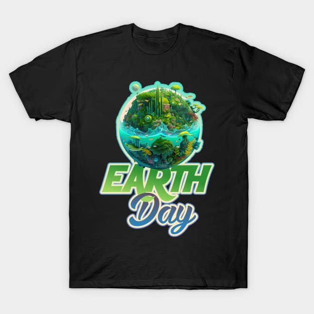 Earth Day 2023 T-Shirt by DanielLiamGill